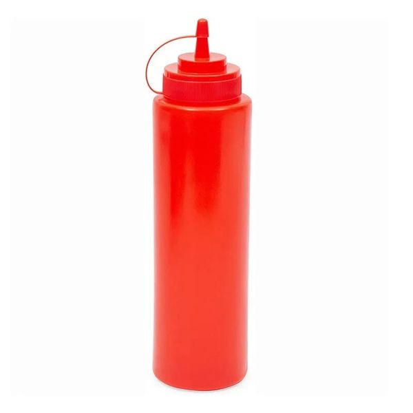 Plastic Dispenser - Red - 250ml (Pack of 6)