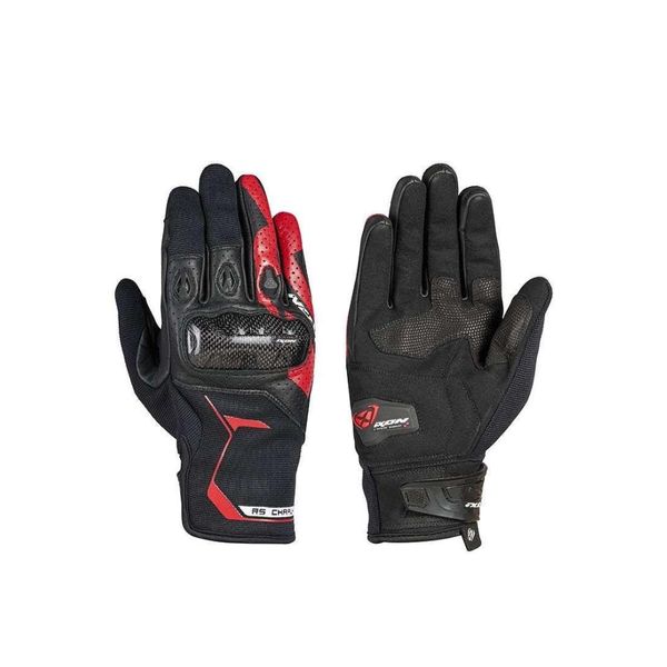 Ixon RS Charly Black/Red Motorcycle Gloves