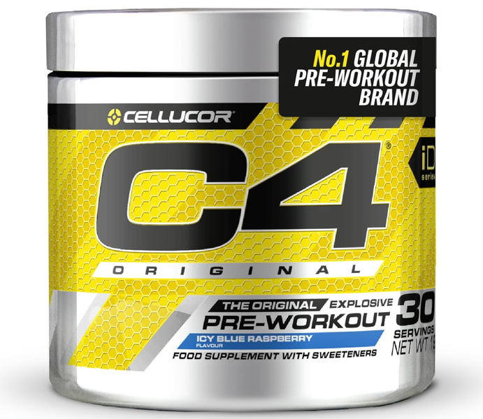 Cellucor C4 Original Pre-Workout Icy Blue Razz - 195g
