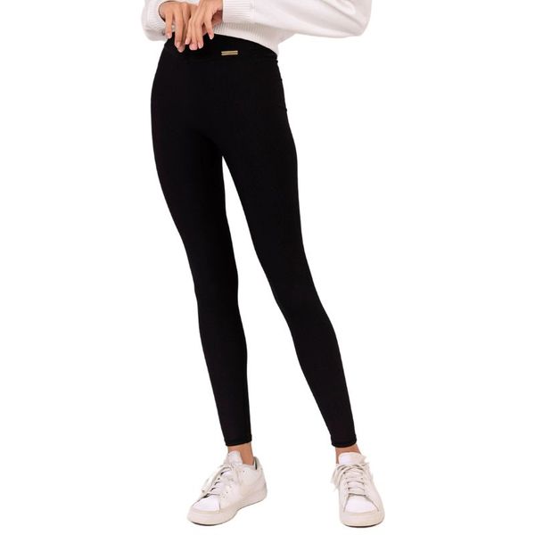 I Am Loved Chloe V Band Leggings in Nylon Blend Fabric