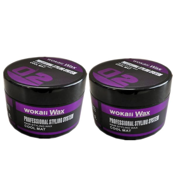 2 x Wokali Hair Wax - Professional - Cool Mat - 150g