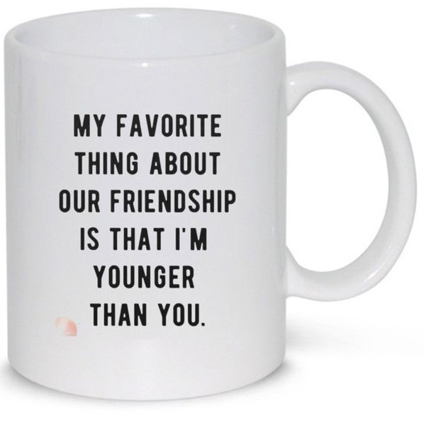 My Favourite Thing About Our Friendship 30th, 40th, 50th Birthday Gift Mug