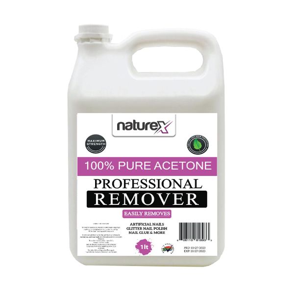 Naturex 100% Pure Acetone 1L