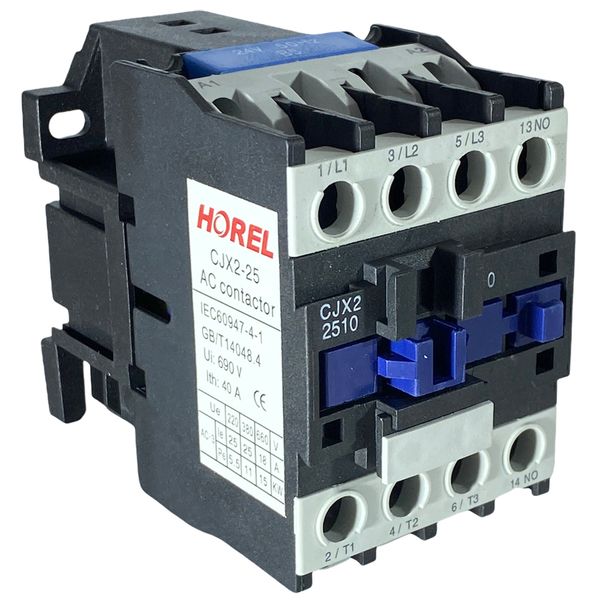 25Amp - 3 Phase Contactor - N/O - 24V AC Coil