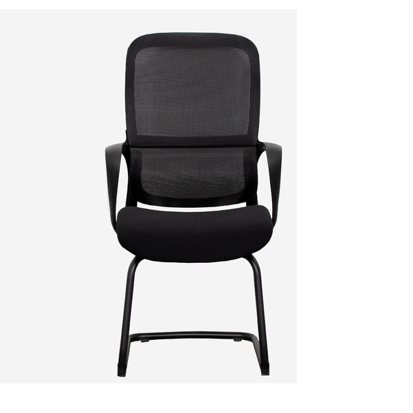 Visitor Office Chairs - Mesh Backrest-Black Colour