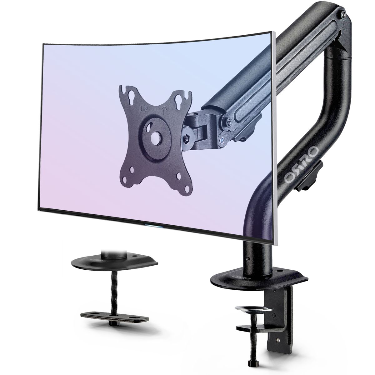 2023 ORRO Home Single Monitor Arm Mount Premium Vesa Desktop Stand