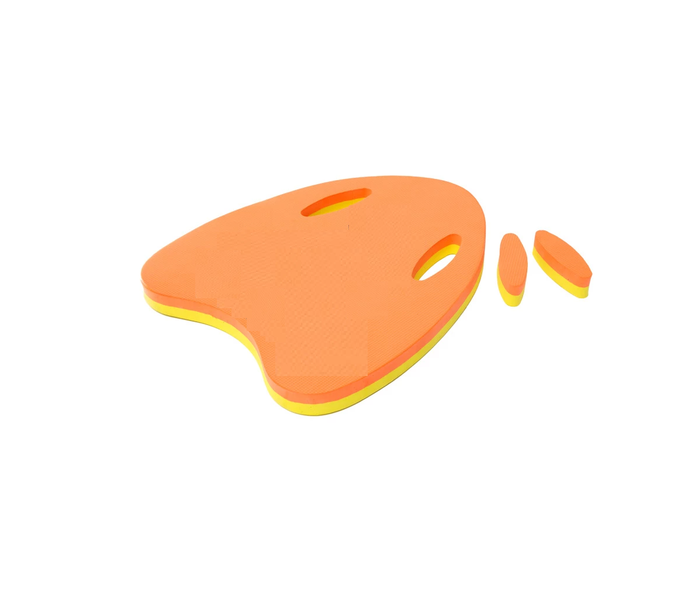 Orange &amp; Yellow- A Shaped Swimming Learner Kickboard Floating Plate
