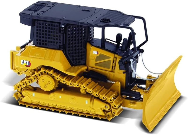 Diecast Masters-1/50 Cat D5 Xr Fire Suppression Dozer - High Line