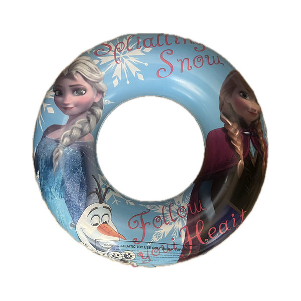 Frozen Elsa and Anna Inflatable Swimming Ring - Kid's Inflatable Pool Float