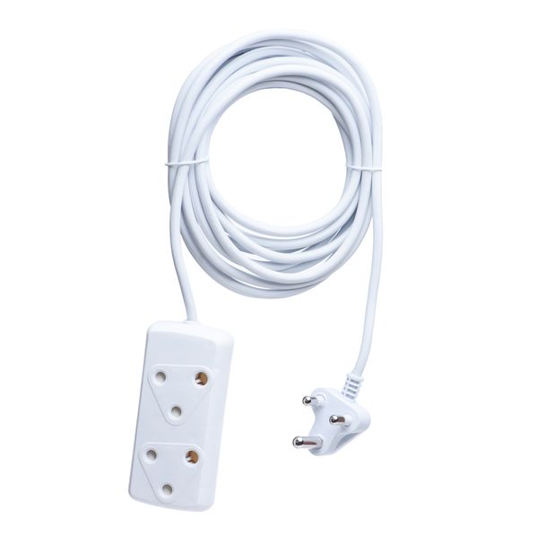 3m Extension Lead , Side by side Coupler