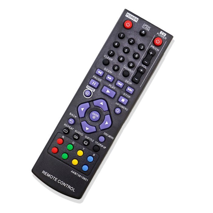 lg dvd remote program to tv