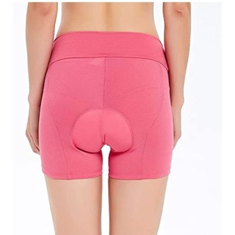 Skysper Womens 3D Gel Padded Cycling Underwear/Pants/Shorts Pink 2XL