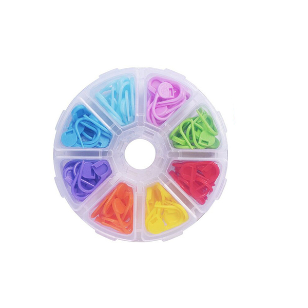 Weaving Auxiliary Tool Marking Buckle - Plastic Pin -100Pcs
