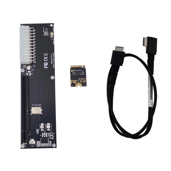 PCI-E 3.0 M-Key M.2 to Oculink SFF-8612 SFF-8611 Host Adapter