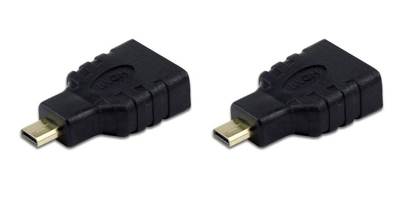 Baobab HDMI Female To Micro-HDMI Male Adapter - Dual Pack