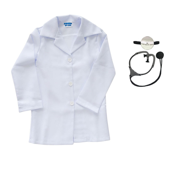 Doctor Scientist Coat and Pretend Stethoscope