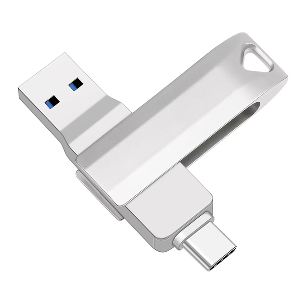 2IN1 TYPE-C USB 3.0 Flash Drive Compatible With Smartphone Tablet Computer