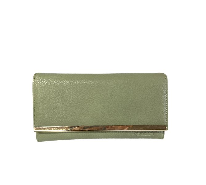 Minimalistic Tri Fold Ladies Wallet with Zip Section - Q008