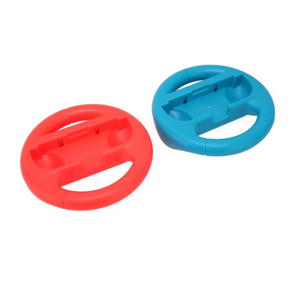 2Pieces Steering Wheel Kit Compatible with Switch Red Blue