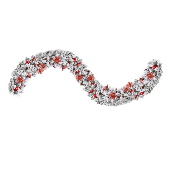 9 Ft Long Christmas Garland with Lights