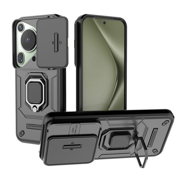 Phone Case with Camera Slide Cover Compatible with Huawei Pura 70 Ultra