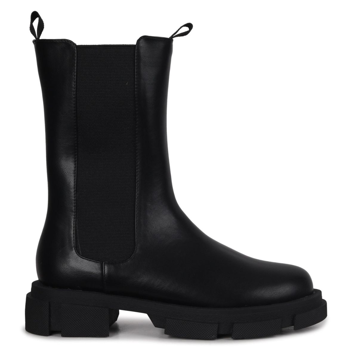 Linzi Ladies - AVA Soft Black Faux Leather Boots - Black PU | Shop ...