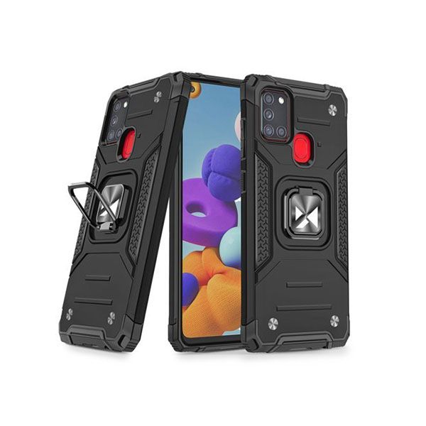 MDM Electron Shockproof Case For Samsung A21s - Black