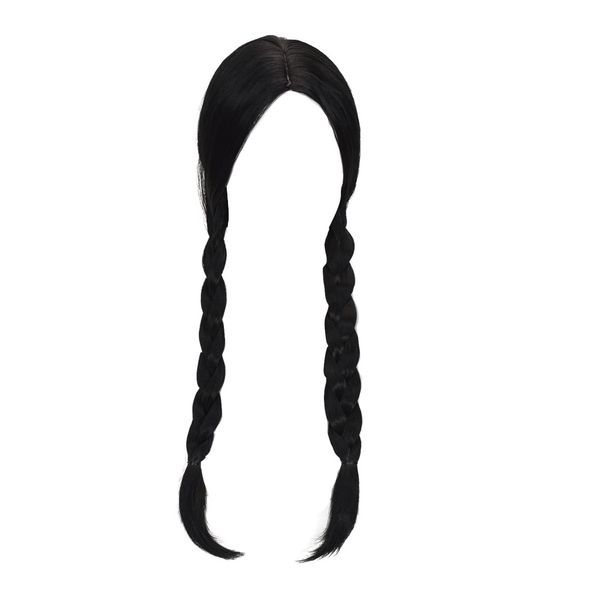 Party Cosplay Halloween Long Costume Braided Wig 59cm