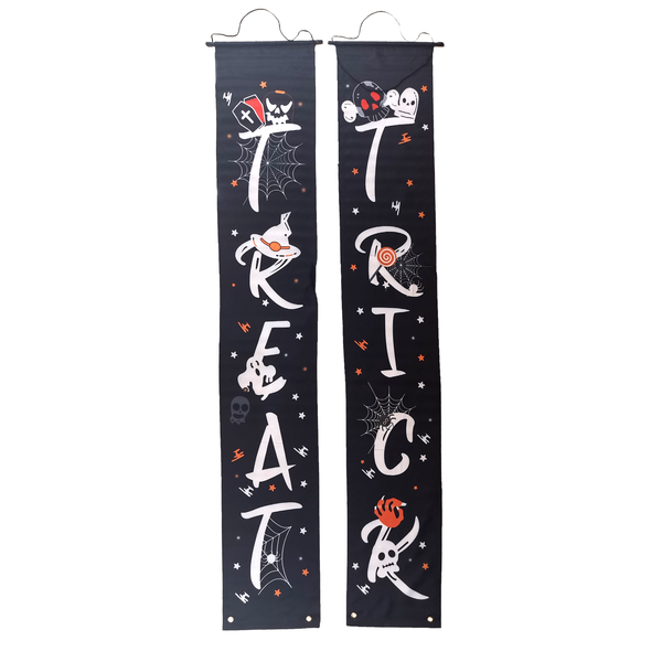Halloween Trick or Treat Door Banner