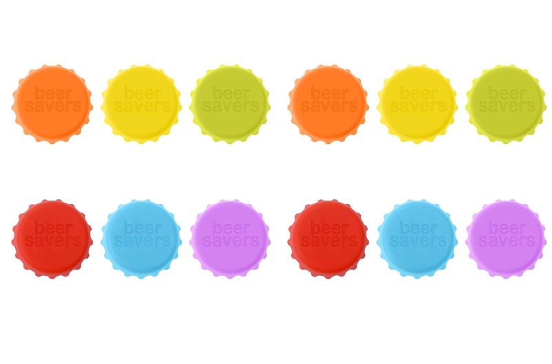 Wine Bottle Stoppers, Reusable Round Caps for Beer, Keeping Freshness