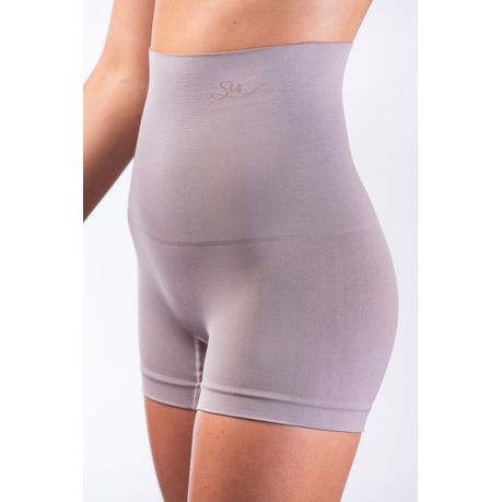 High waist shaping panty girdle with short legs