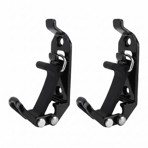 2-Pack Heavy Duty Metal Shovel Mount Kit for Roof Racks &amp; Walls