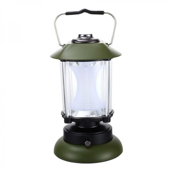Portable Retro LED Rotary Switch Camping Lantern