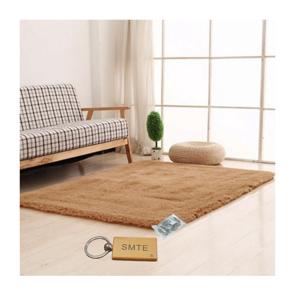 New Premium Fluffy Carpet/Rug &amp; Complementary Tieback and Keyring