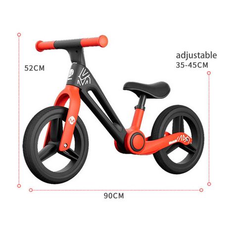Strider Balance Bike Trimate Toddler Balance Bike, Red No Pedal