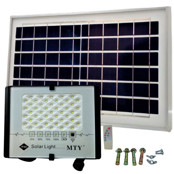 200W Solar Outdoor LED Floodlight with solar panel