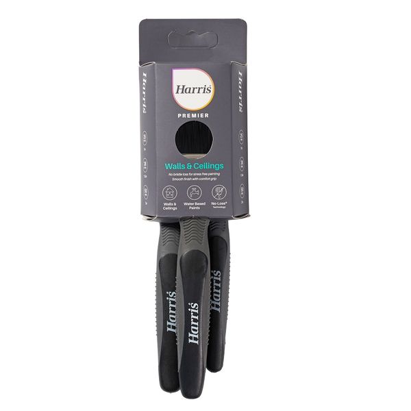 Harris - No-Loss Premier Paint Brush 3 Piece Set