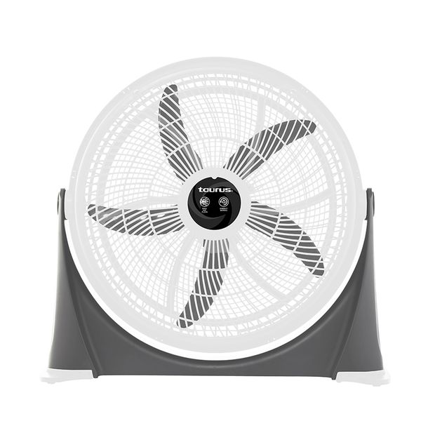 Taurus Fan Floor 5 Blade Plastic White 50cm 120W "Viento" LOCALLY PRODUCED