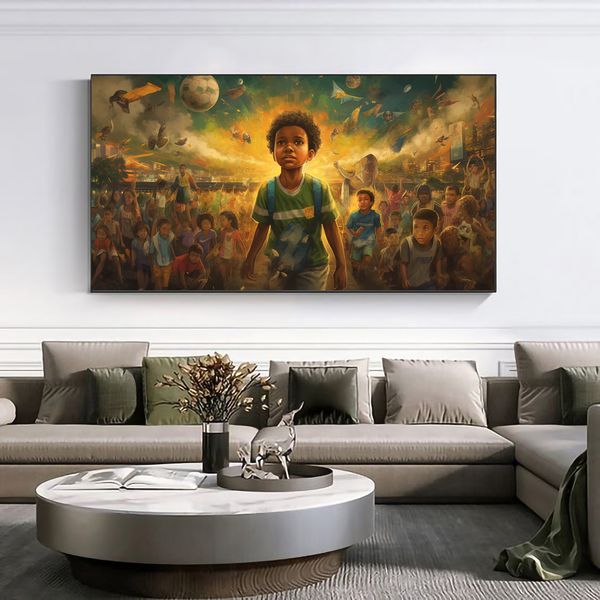 Canvas Wall Art - Children's Dreams - 0298