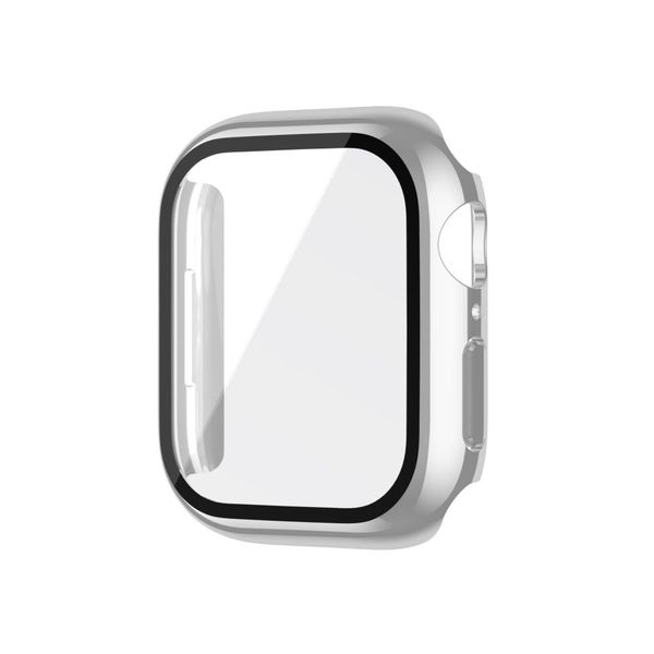 38mm Hard Case and Glass Screen Protector for Apple Watch - Clear Colourful
