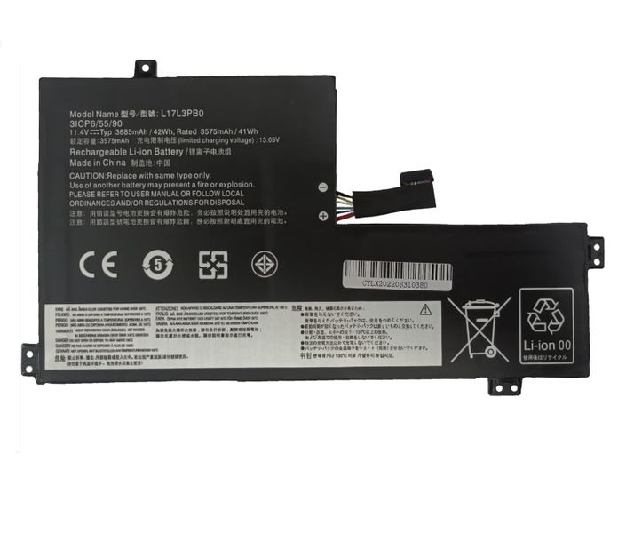 Compatible Replacement Battery Lenovo 100e/ 500e Chromebook - L17L3PB0