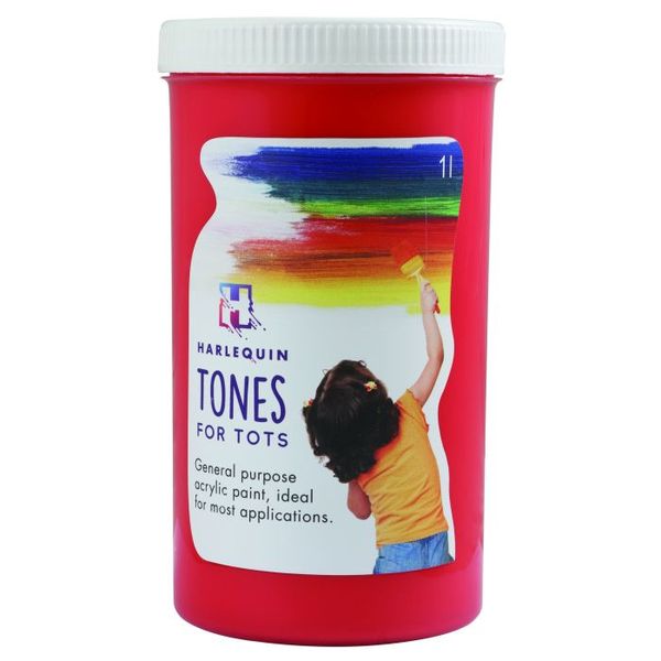 1L Red Rove Tones for Tots Craft Paint