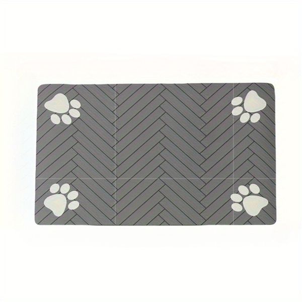 1 Piece Fast-Drying Pet Feeding Mat-30x40CM
