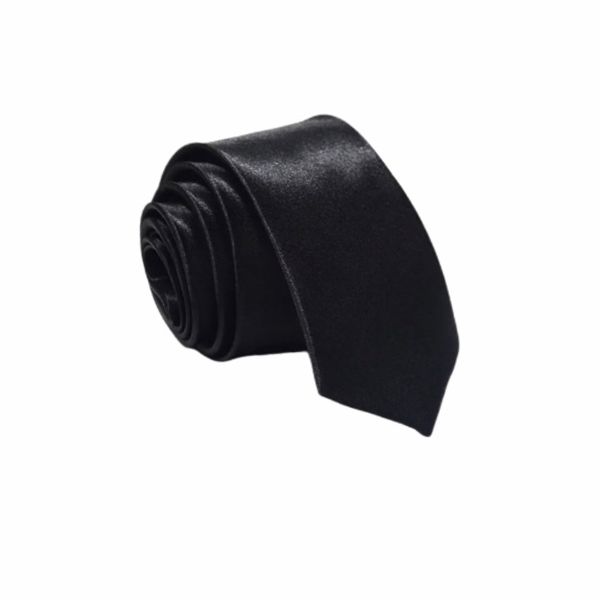 Tie Black - Silk