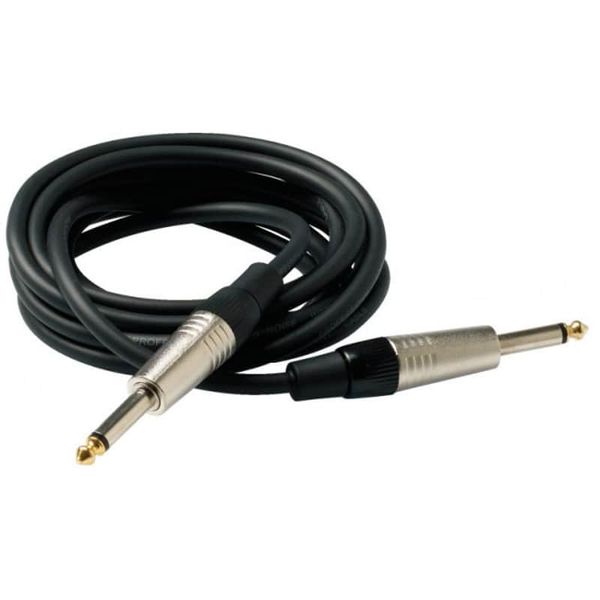 RockCable 3m Professional Instrument Cable (Jack-to-Jack Cable)