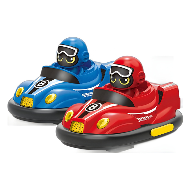 2-Pack 2.4G RC Bumper Cars with Crash Ejection - Remote Control Racing Set