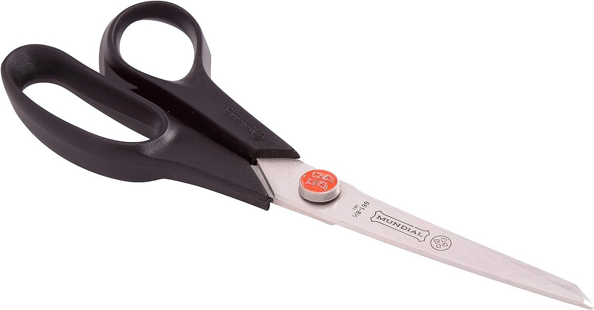 Mundial Red Dot 8.5" Left-Hand Dressmaker Shears