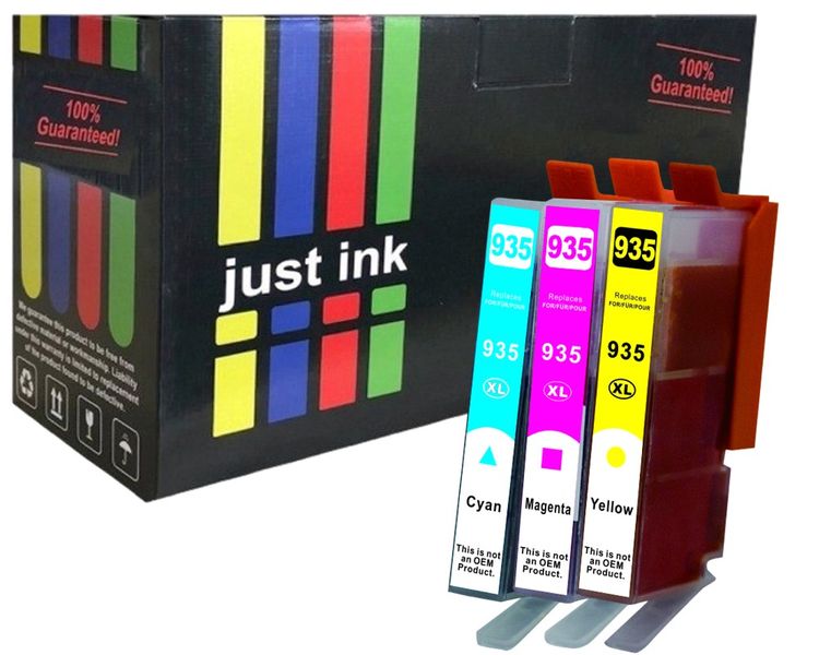 Compatible HP 935XL - C2P24AE/C2P25AE/C2P26AE Colour (C/M/Y) Ink Multipack