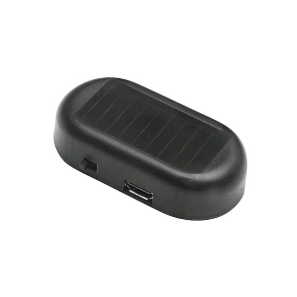 Solar &amp; USB Rechargeable Car Simulation Alarm