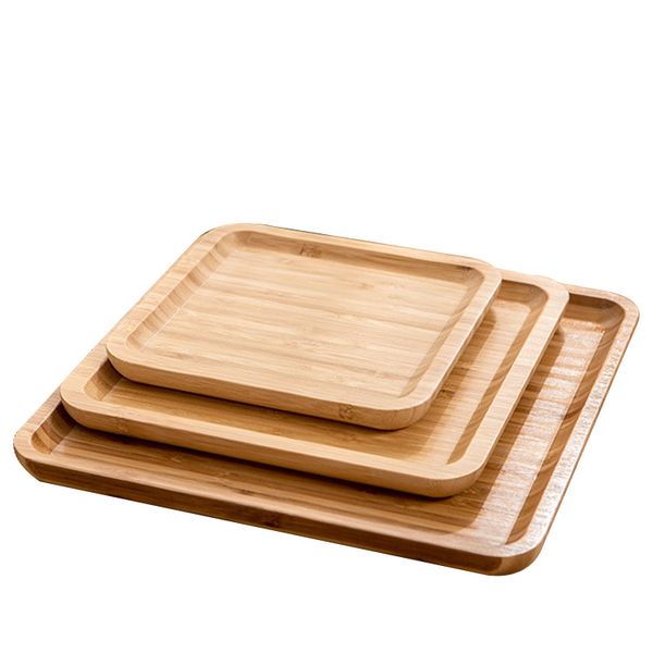Bamboo Square Serving Tray
